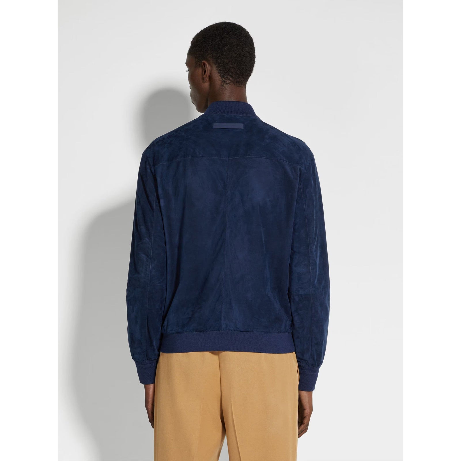 ZEGNA SUEDE BOMBER