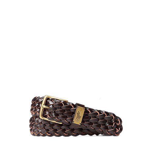 Load image into Gallery viewer, RALPH LAUREN Braided Leather Belt
