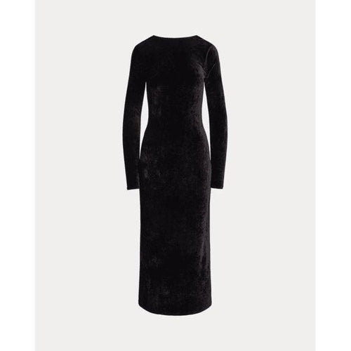 Load image into Gallery viewer, RALPH LAUREN Velvet Scoopback Dress
