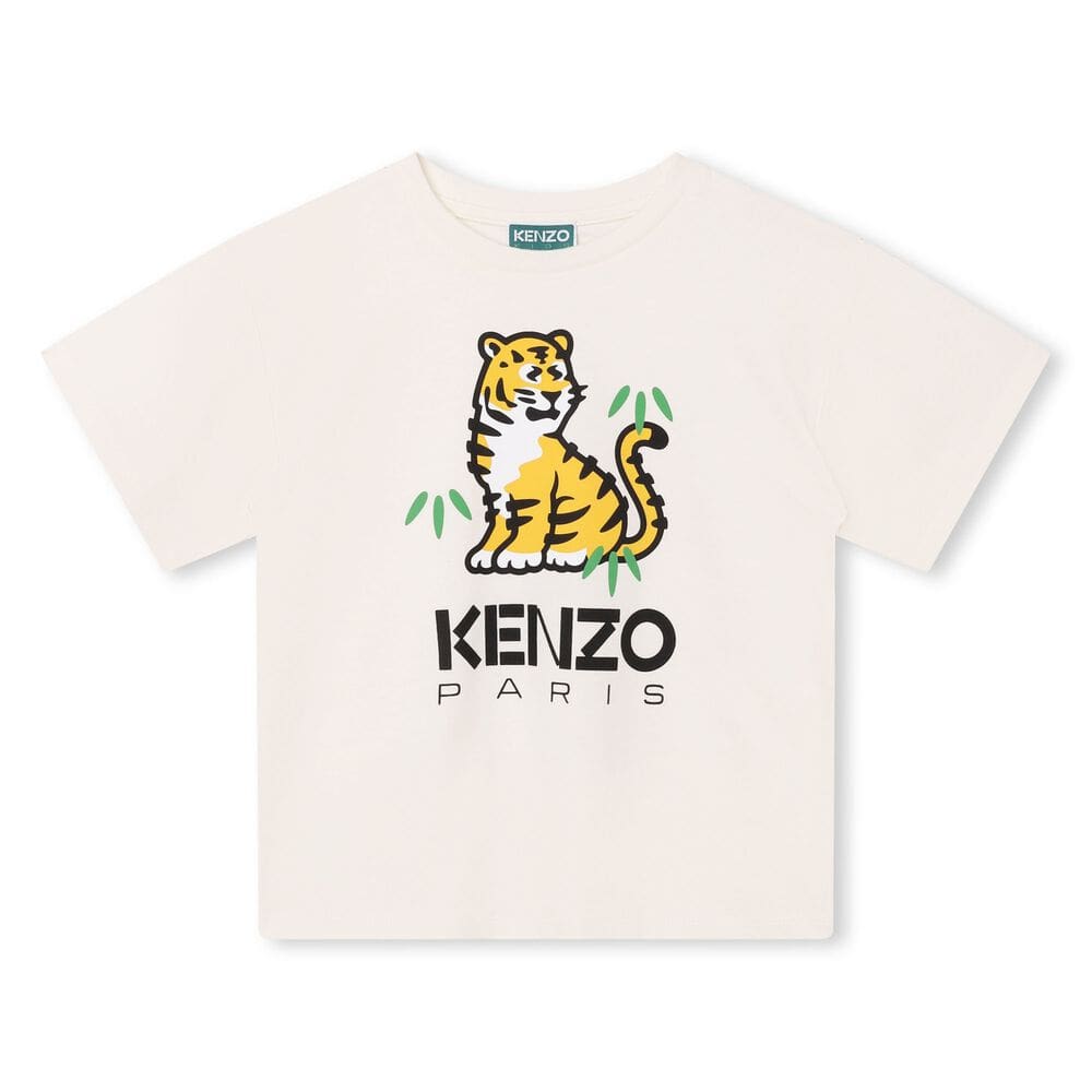 KENZO KIDS TIGER LOGO T-SHIRT - Yooto