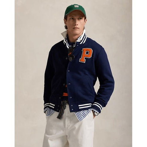 Load image into Gallery viewer, RALPH LAUREN The RL Fleece Baseball Jacket
