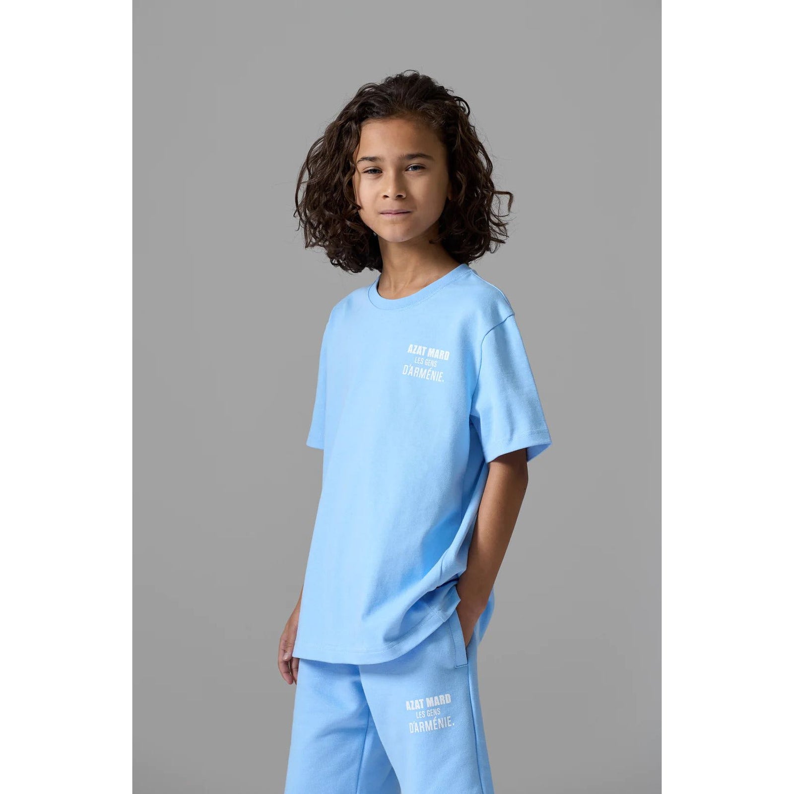 AZAT MARD BABY BLUE LES GENS KIDS TWINSET - Yooto