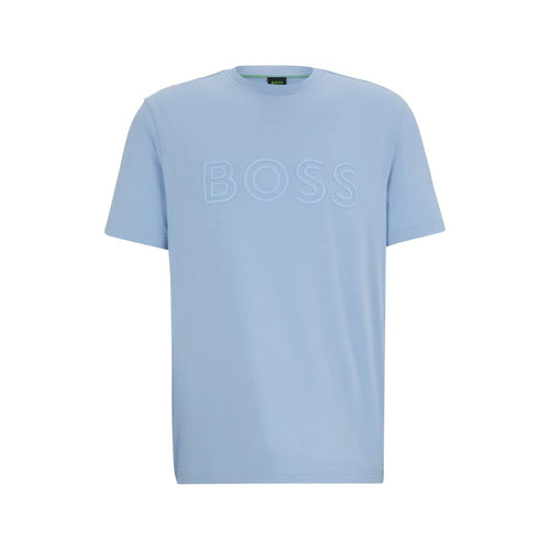 Load image into Gallery viewer, BOSS COTTON-JERSEY REGULAR-FIT T-SHIRT WITH LOGO ARTWORK
