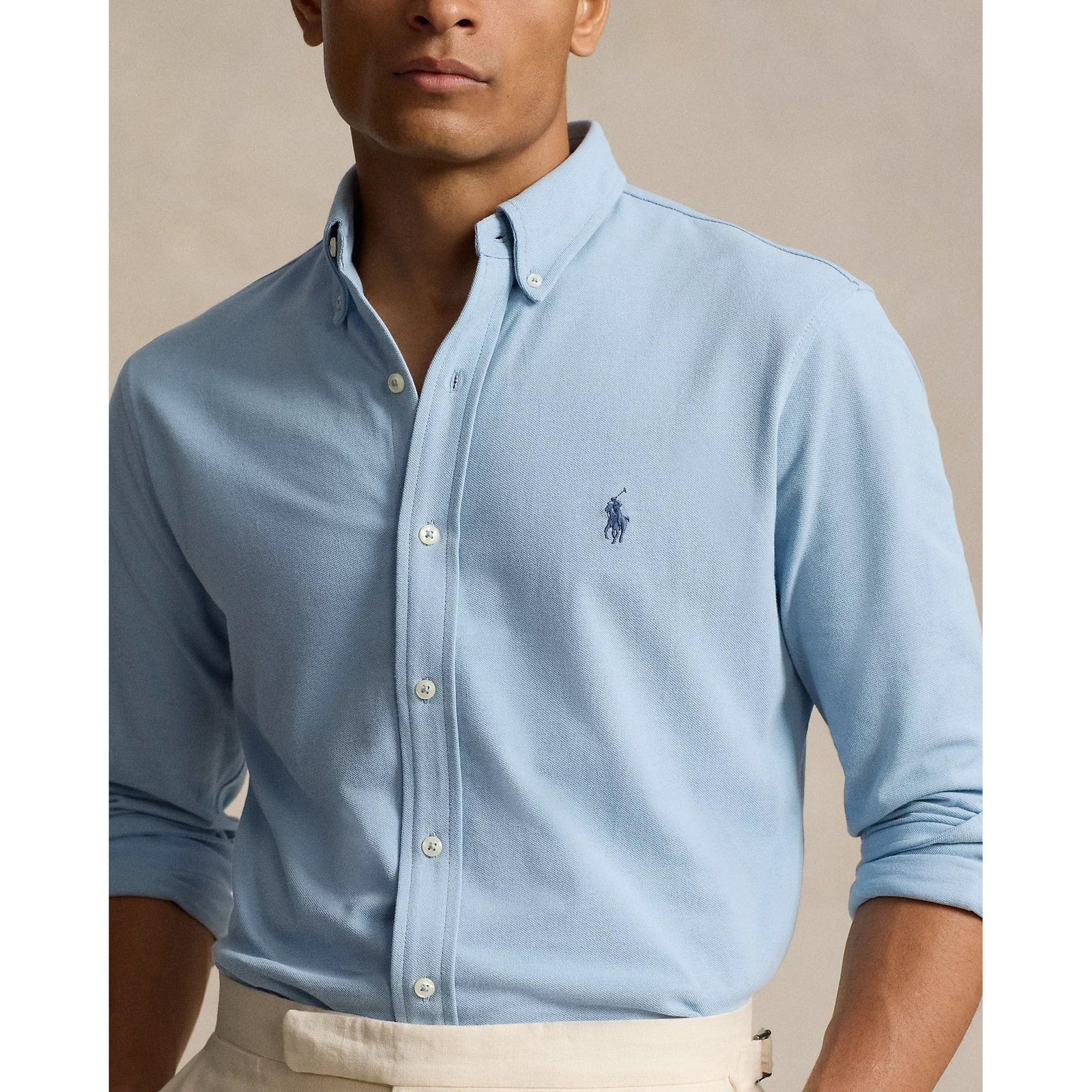 POLO RALPH LAUREN FEATHERWEIGHT MESH SHIRT