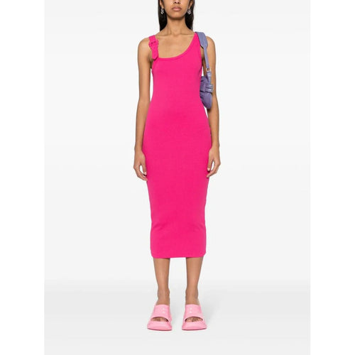 Load image into Gallery viewer, VERSACE JEANS COUTURE MIDI DRESS WITH BUCKLE - Yooto
