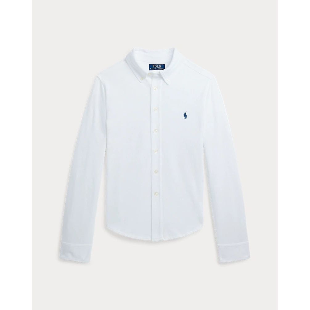 POLO RALPH LAUREN FEATHERWEIGHT COTTON MESH SHIRT