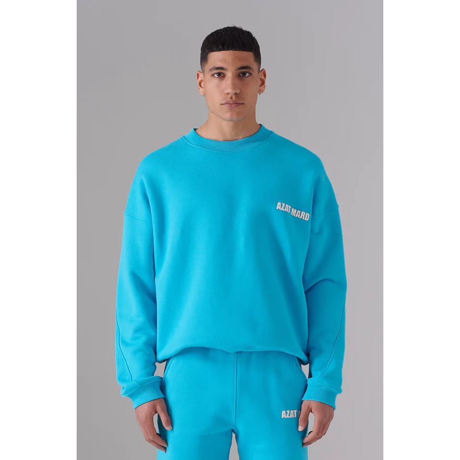 AZAT MARD TURQUOISE SWEATER - Yooto