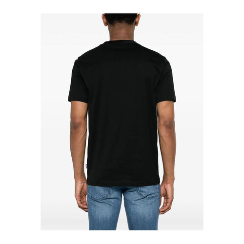 Load image into Gallery viewer, BOSS COTTON-JERSEY T-SHIRT WITH SIGNATURE-STRIPE COLLAR - Yooto
