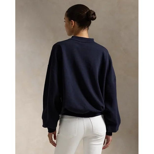 Load image into Gallery viewer, RALPH LAUREN Logo Fleece High-Crewneck
