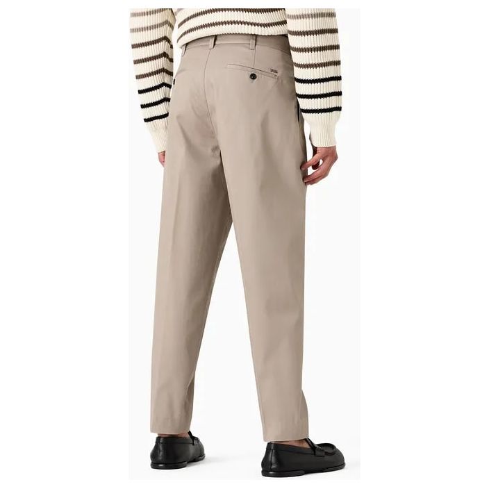 EMPORIO ARMANI CHINOS IN COMFORT COTTON TWILL - Yooto