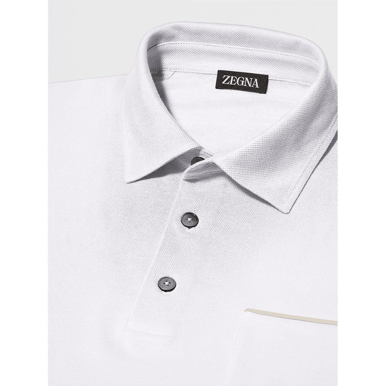 ZEGNA PURE COTTON POLO