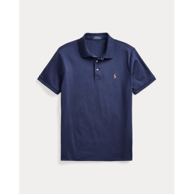 RALPH LAUREN Custom Slim Fit Soft Cotton Polo Shirt