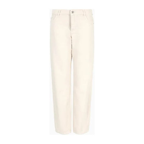 Load image into Gallery viewer, EMPORIO ARMANI J04 MID-RISE STRAIGHT-LEG TROUSERS IN ASV WORN-LOOK ORGANIC COTTON - Yooto
