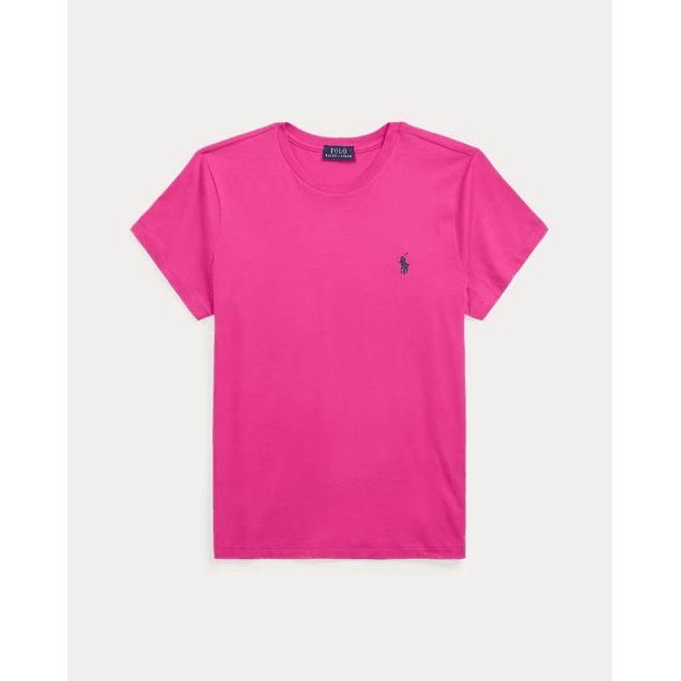 RALPH LAUREN Cotton Jersey Crewneck T-Shirt