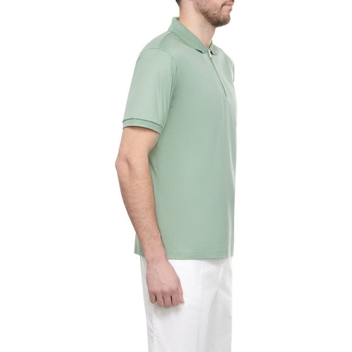 Load image into Gallery viewer, BOSS MERCERIZED-COTTON SLIM-FIT POLO SHIRT WITH ZIP NECK - Yooto
