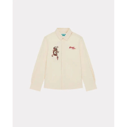 Load image into Gallery viewer, KENZO KIDS YEAR OF THE DRAGON&#39; EMBROIDERED COTTON SHIRT - Yooto
