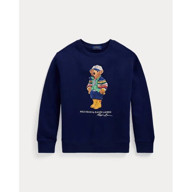 RALPH LAUREN Polo Bear Fleece Pullover