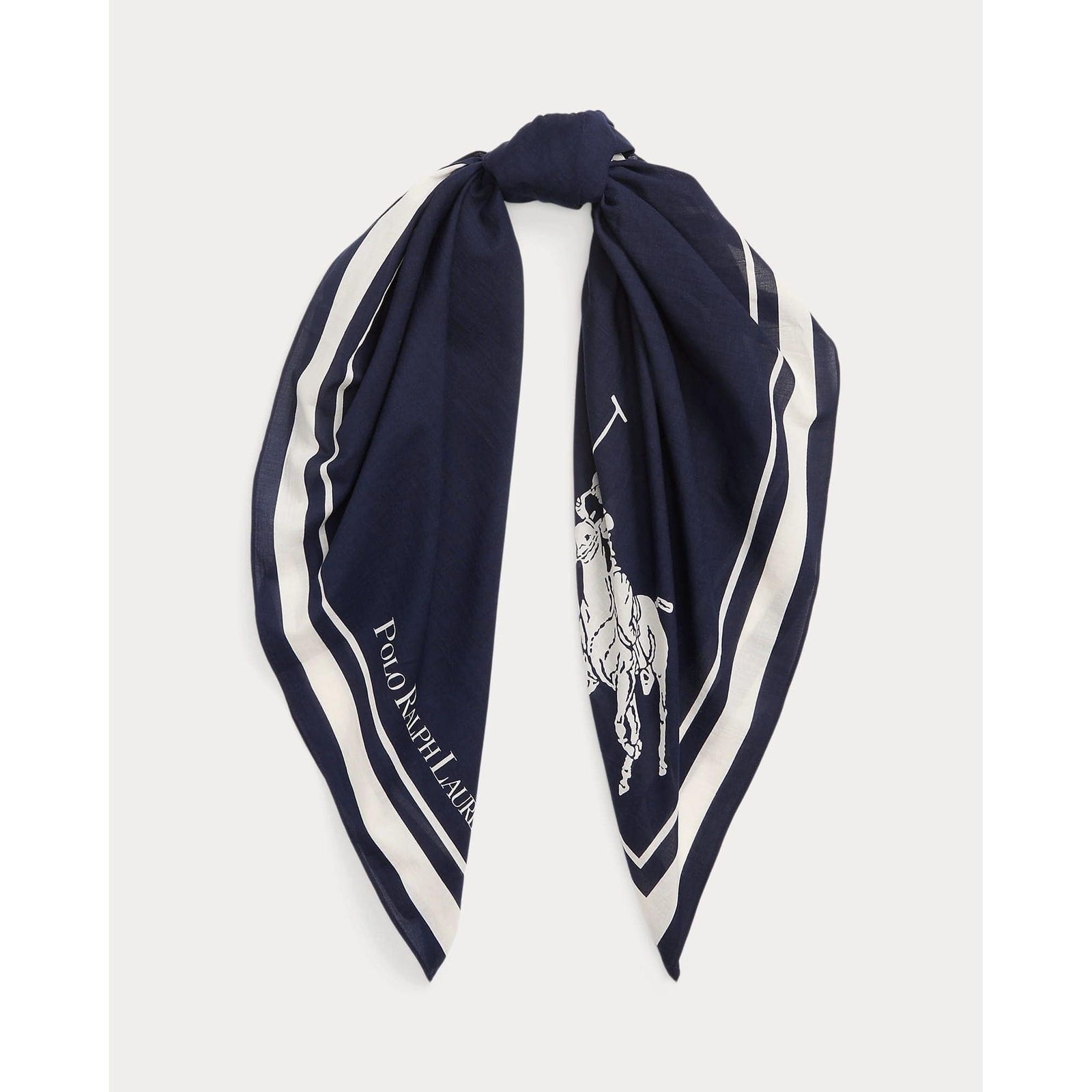 POLO RALPH LAUREN BIG PONY COTTON SCARF - Yooto