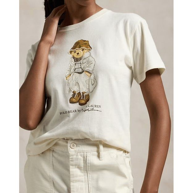 RALPH LAUREN Polo Bear Cotton Jersey T-Shirt