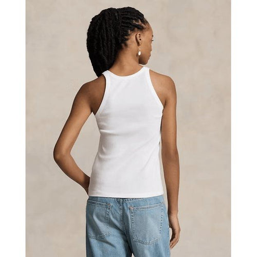 Load image into Gallery viewer, RALPH LAUREN Rib-Knit Cotton Tank
