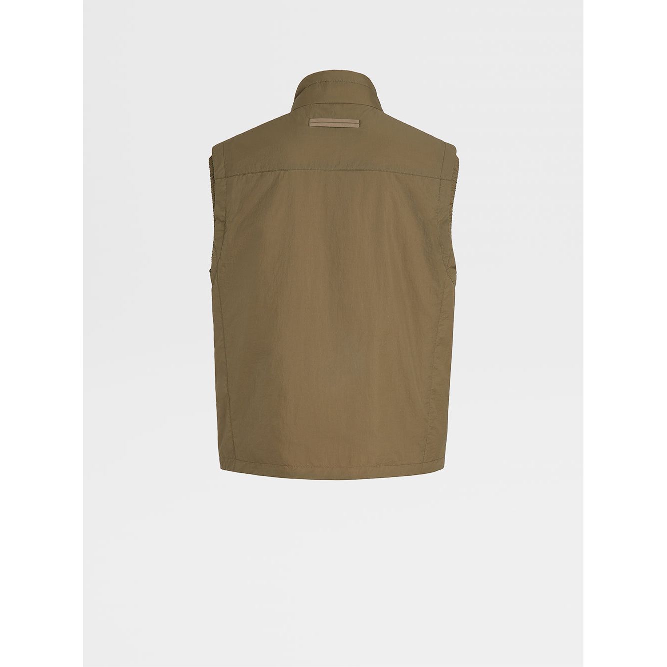 ZEGNA TECHNICAL FABRIC REVERSIBLE BREZZA VEST