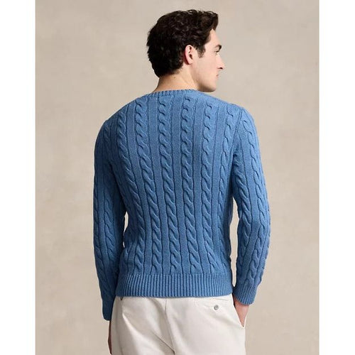 Load image into Gallery viewer, RALPH LAUREN Cable-Knit Cotton Jumper
