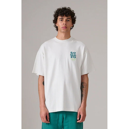 Load image into Gallery viewer, AZAT MARD WHITE AM COUNTRY CLUB T-SHIRT
