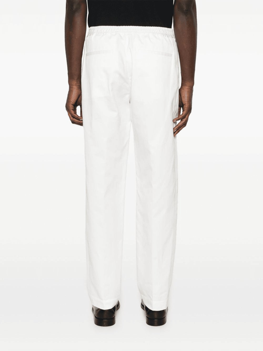 ZEGNA COTTON, LINEN AND SILK PANTS