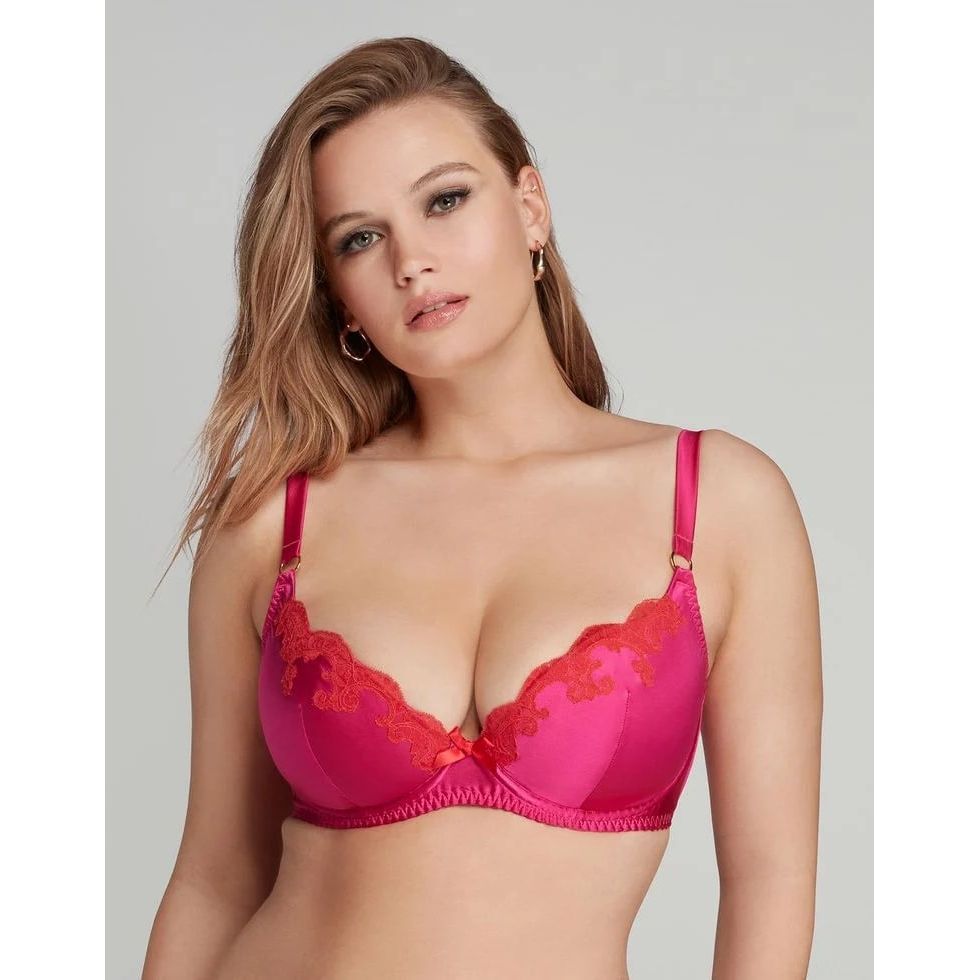 AGENT PROVOCATEUR  MOLLY PLUNGE UNDERWIRED BRA