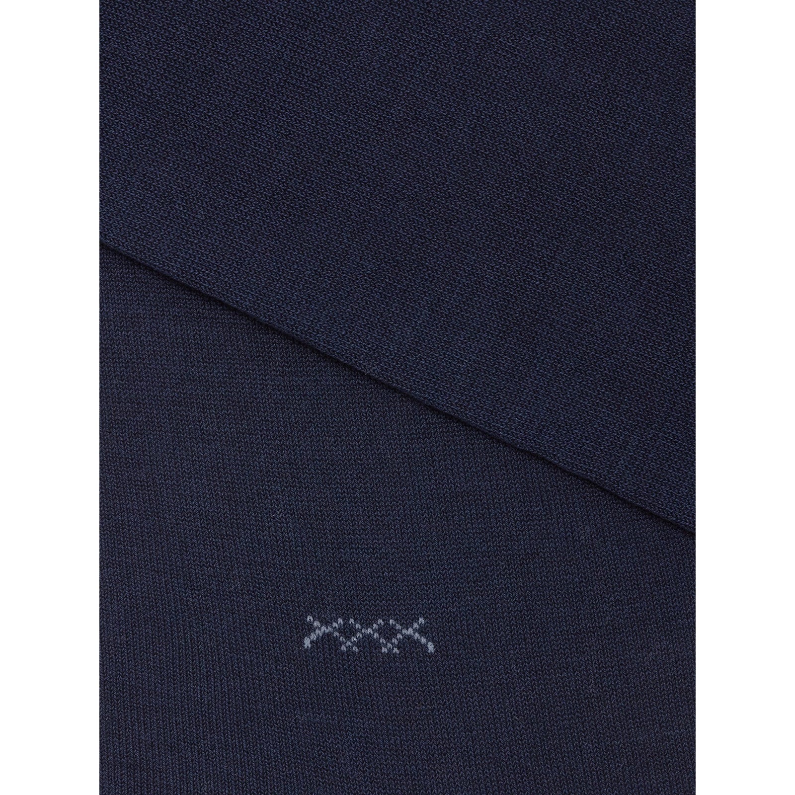 ZEGNA BLUE COTTON BLEND SOCKS