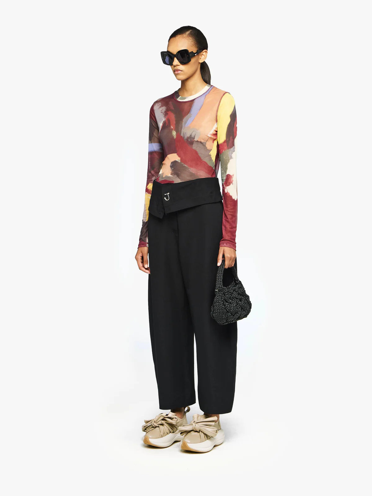 JW Anderson FOLD-OVER TROUSERS