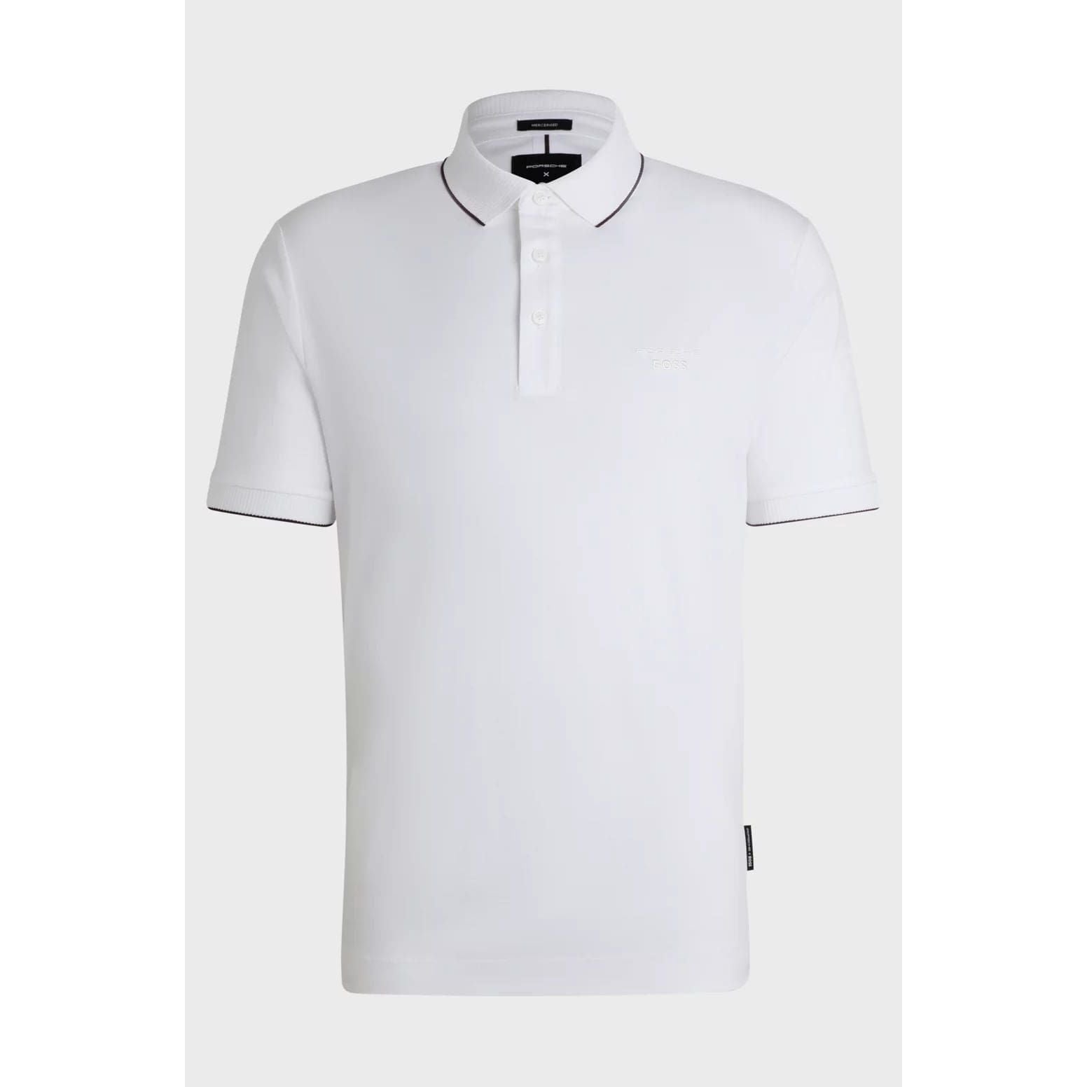 BOSS PORSCHE X BOSS REGULAR-FIT POLO SHIRT IN MERCERISED COTTON