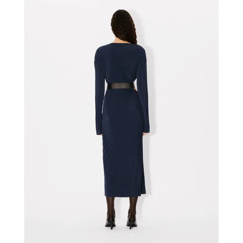 Load image into Gallery viewer, KENZO SUN-RAY PLEATS LONG DRESS
