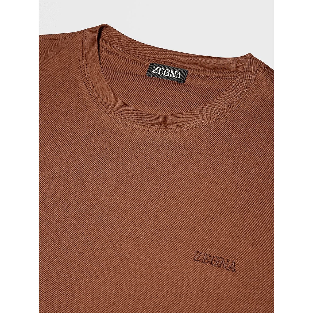 ZEGNA PURE COTTON T-SHIRT