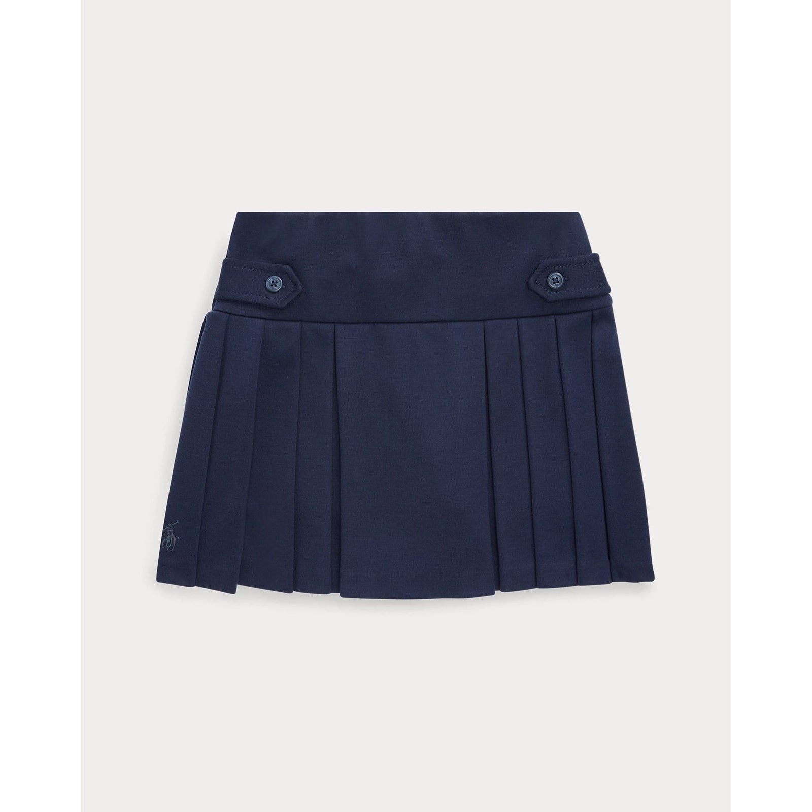 RALPH LAUREN Pleated Ponte Skort