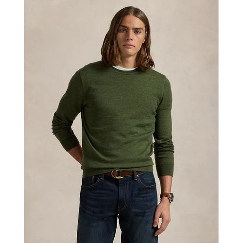 Load image into Gallery viewer, RALPH LAUREN Slim Fit Washable Wool Crewneck Jumper
