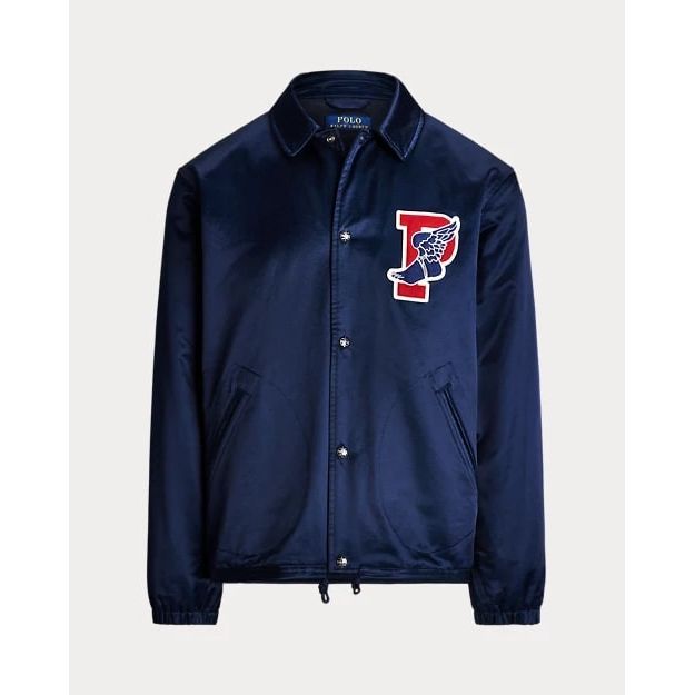 RALPH LAUREN P-Wing Sateen Coach's Jacket