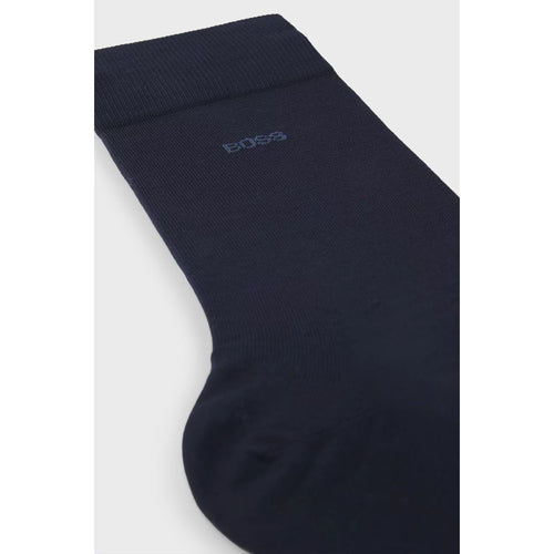 Load image into Gallery viewer, BOSS REGULAR-LENGTH LOGO SOCKS IN MERCERISED EGYPTIAN COTTON
