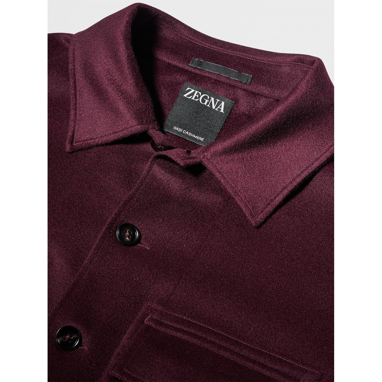 ZEGNA OASI CASHMERE ALBA OVERSHIRT