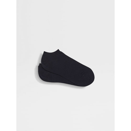 Load image into Gallery viewer, ZEGNA BLUE COTTON BLEND SOCKS
