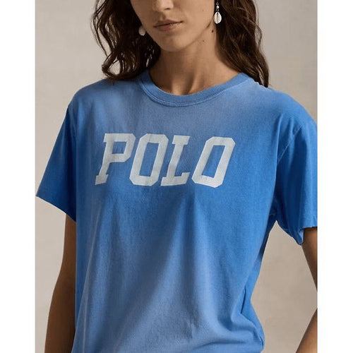 Load image into Gallery viewer, RALPH LAUREN Logo Cotton Jersey Crewneck Tee
