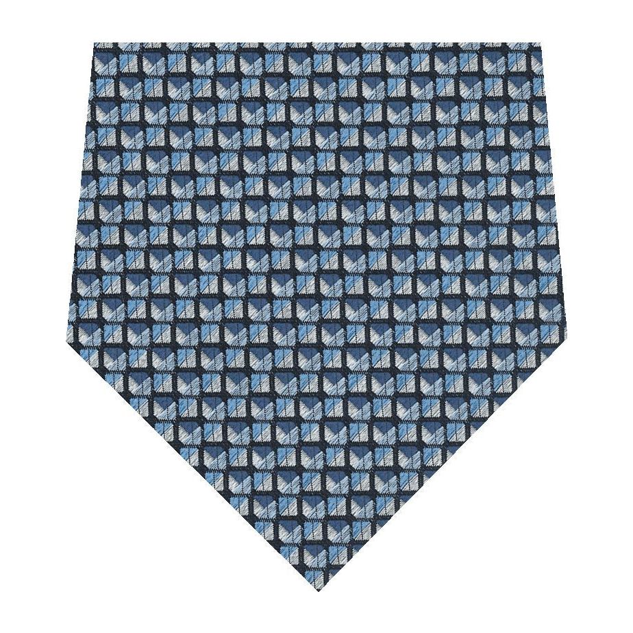 ZEGNA SILK JACQUARD TIE