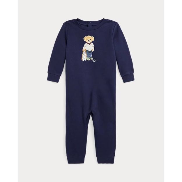 RALPH LAUREN Polo Bear Fleece Coverall