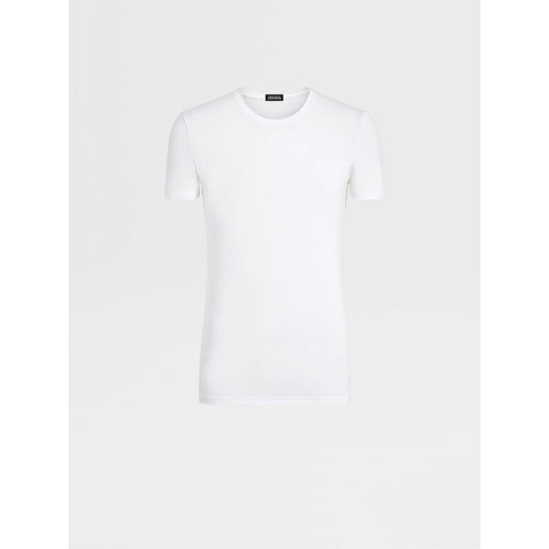 Load image into Gallery viewer, ZEGNA WHITE STRETCH MODAL T-SHIRT
