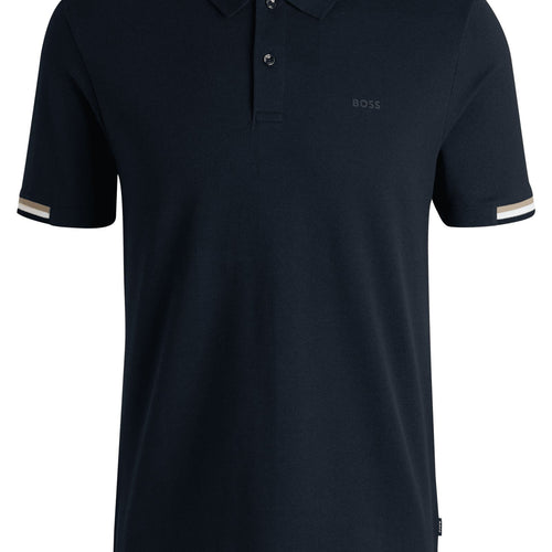 Load image into Gallery viewer, BOSS Regular-fit polo shirt with rubberized logo
