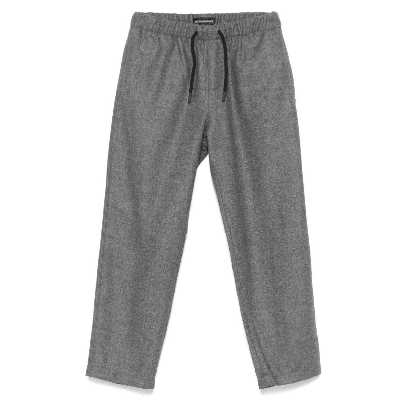 EMPORIO ARMANI tapered trousers