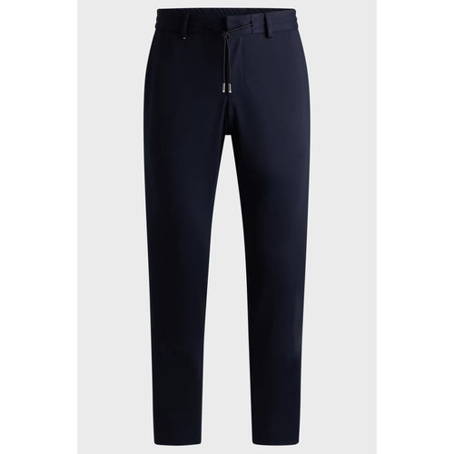 Load image into Gallery viewer, BOSS SLIM-FIT TROUSERS IN STRETCH JERSEY
