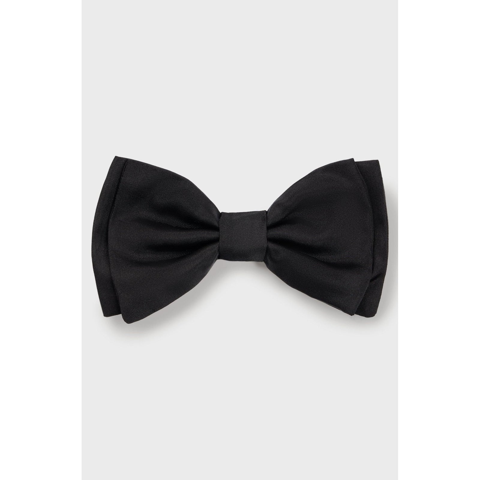 BOSS ITALIAN-MADE BOW TIE IN SILK JACQUARD