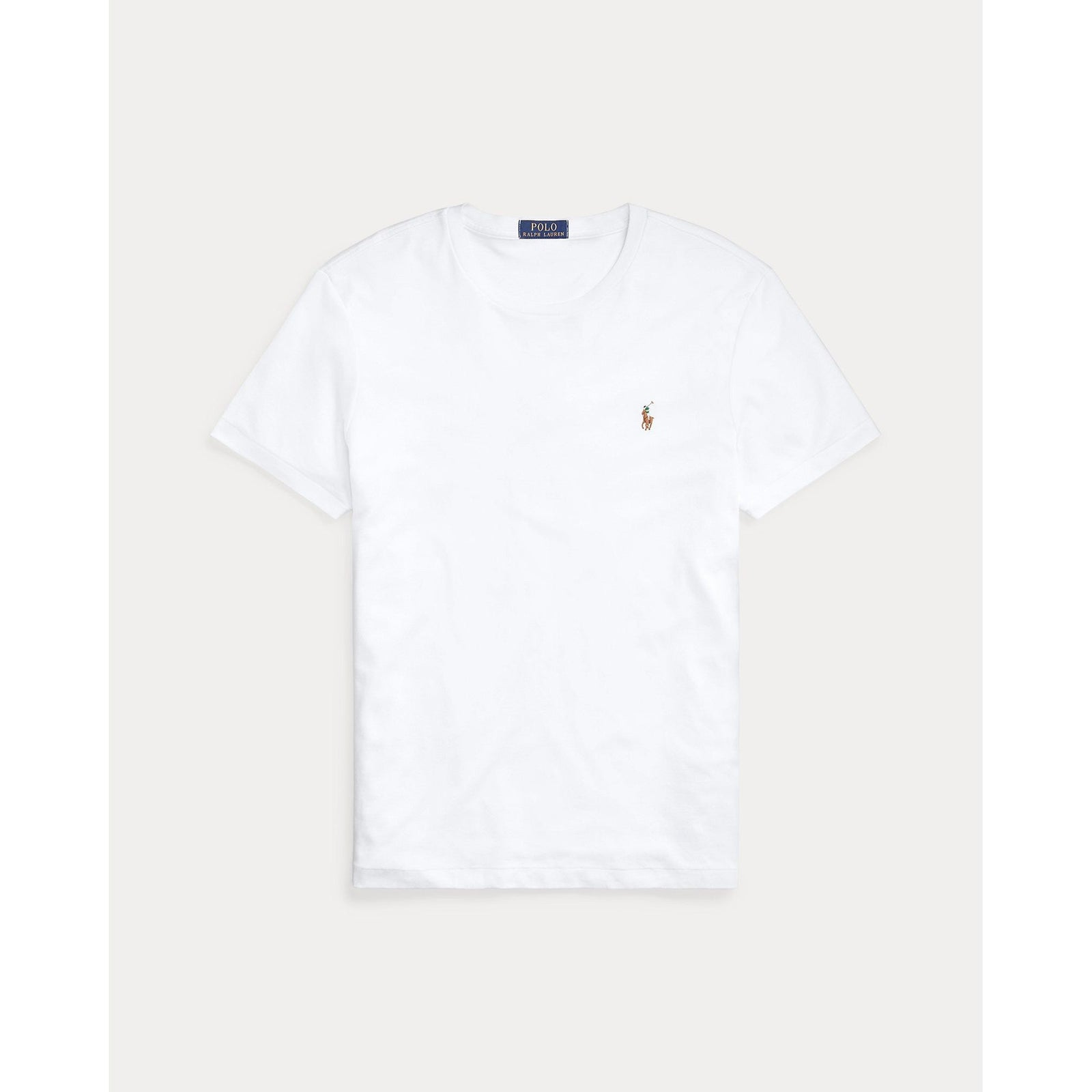 POLO RALPH LAUREN CUSTOM SLIM FIT SOFT COTTON T-SHIRT