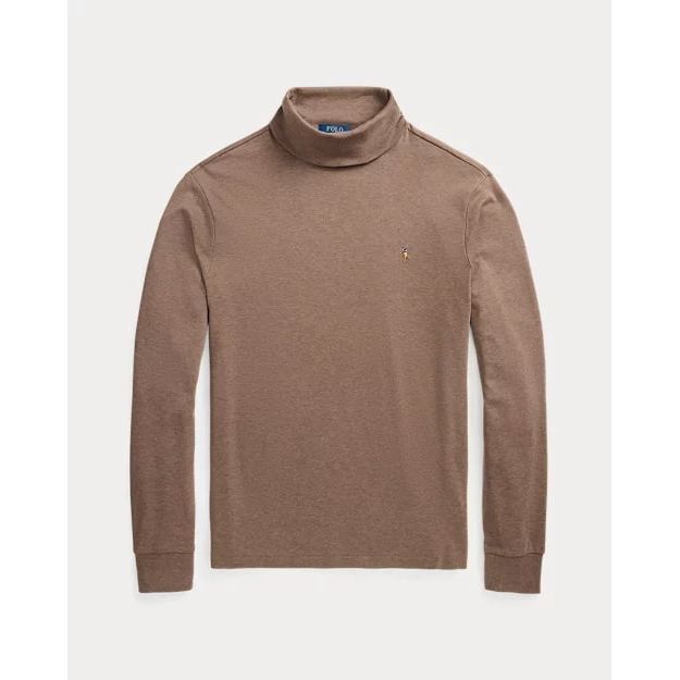 RALPH LAUREN Soft Cotton Roll Neck